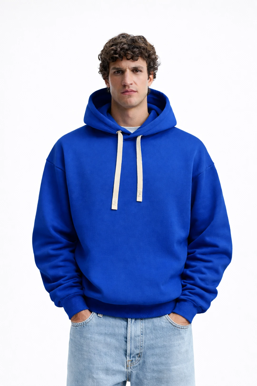 Camiseta Pato Club - Pato CLUB Hoodie Azul – Boxy Fit